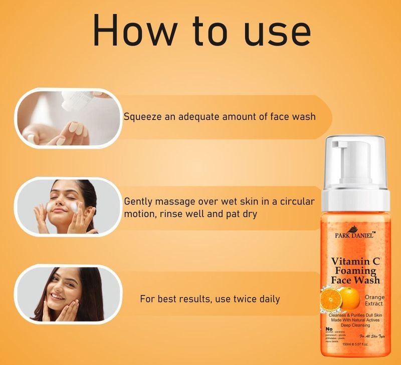 Vitamin C Foaming Face Wash - Image 2
