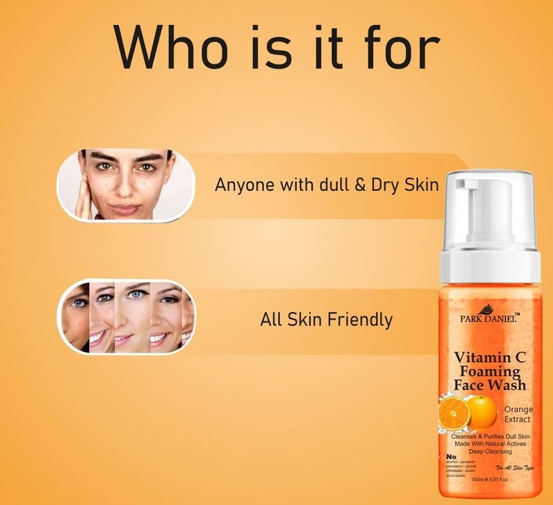 Vitamin C Foaming Face Wash - Image 3
