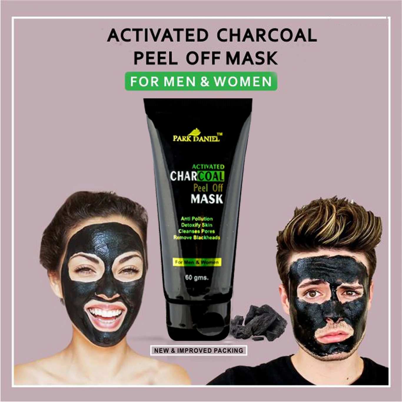 Activated Charcoal Peel Off Mask - Image 3