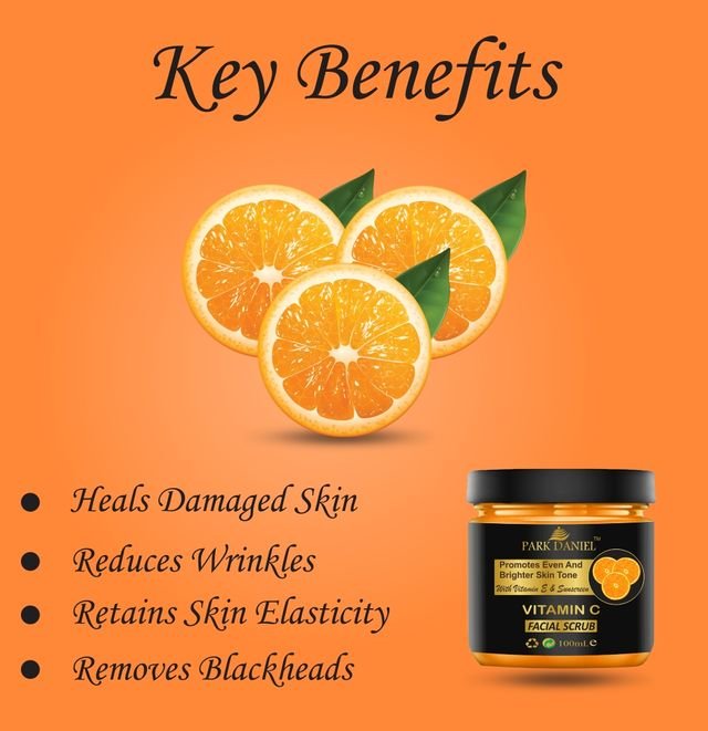 Vitamin C Facial Scrub - Image 4