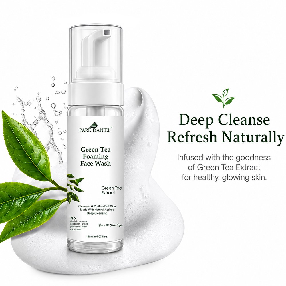 Green Tea Foaming Face wash - Image 2