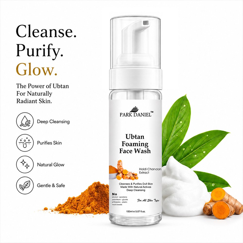 Ubtan Foaming Face wash - Image 2