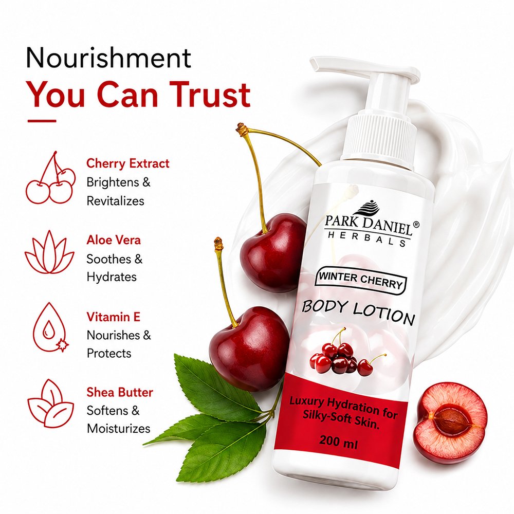 Winter Cherry Body Lotion - Image 4
