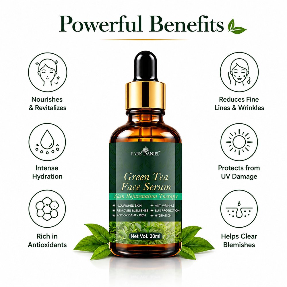 Green Tea Face Serum - Image 3