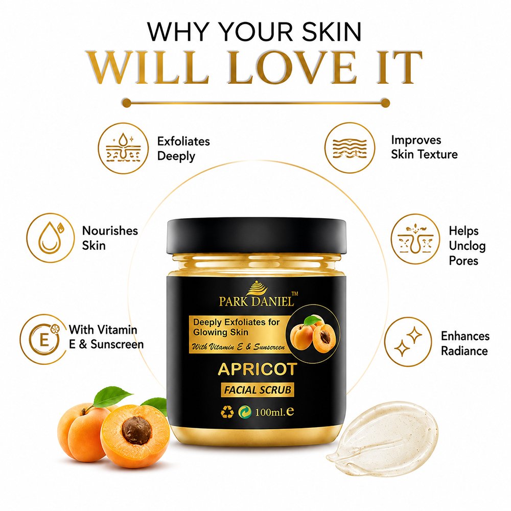 Apricot Facial Scrub - Image 3