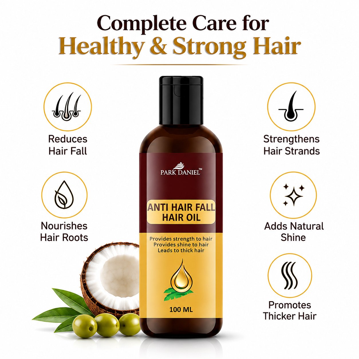 Anti Hair Fall Hair Oil - Image 3
