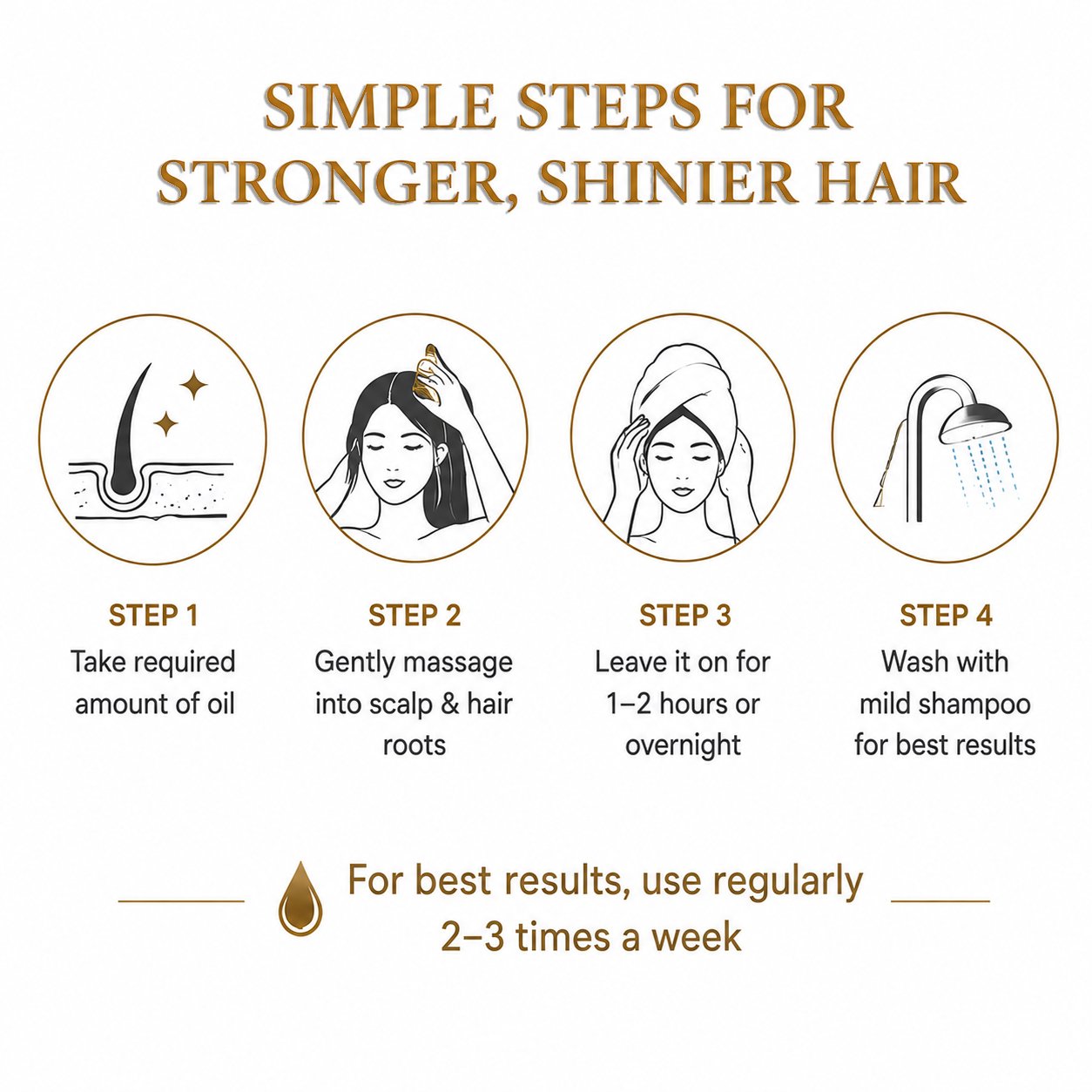 Onion Fenugreek Hair Oil - Image 3