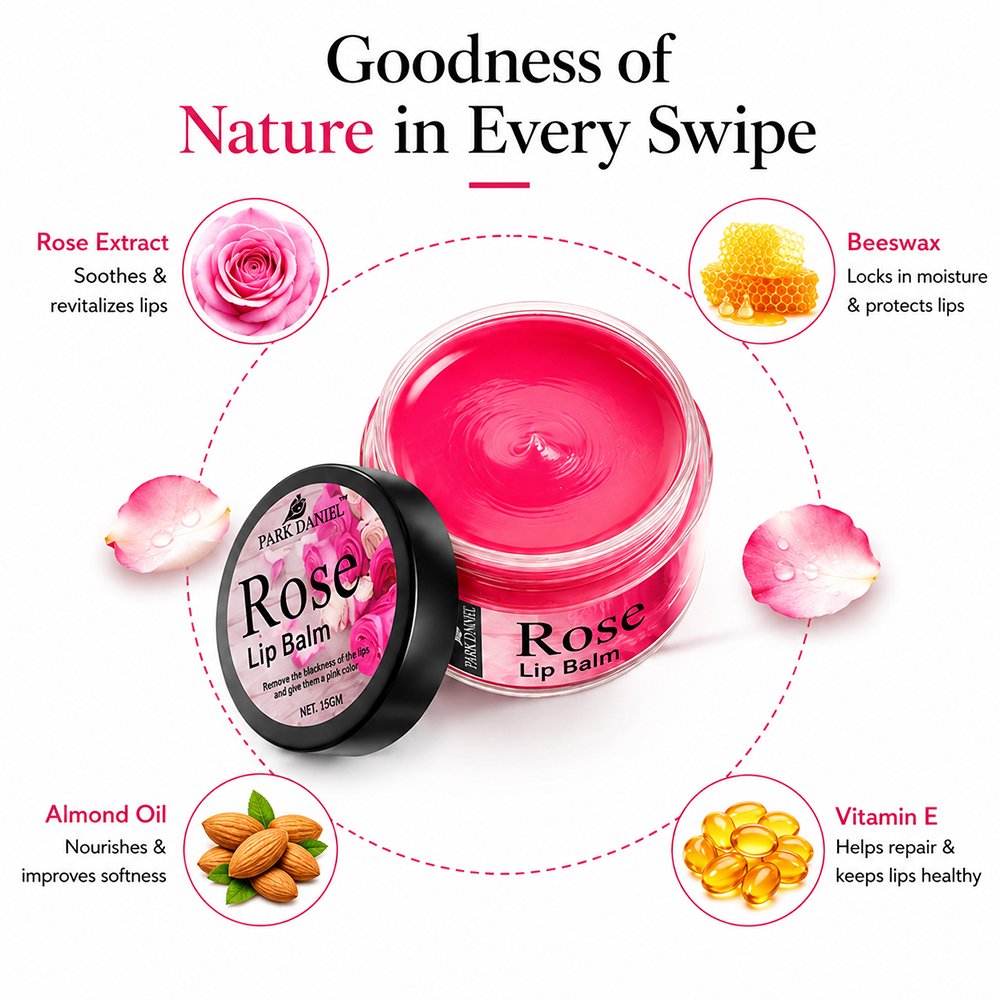 Rose Lip Balm - Image 3