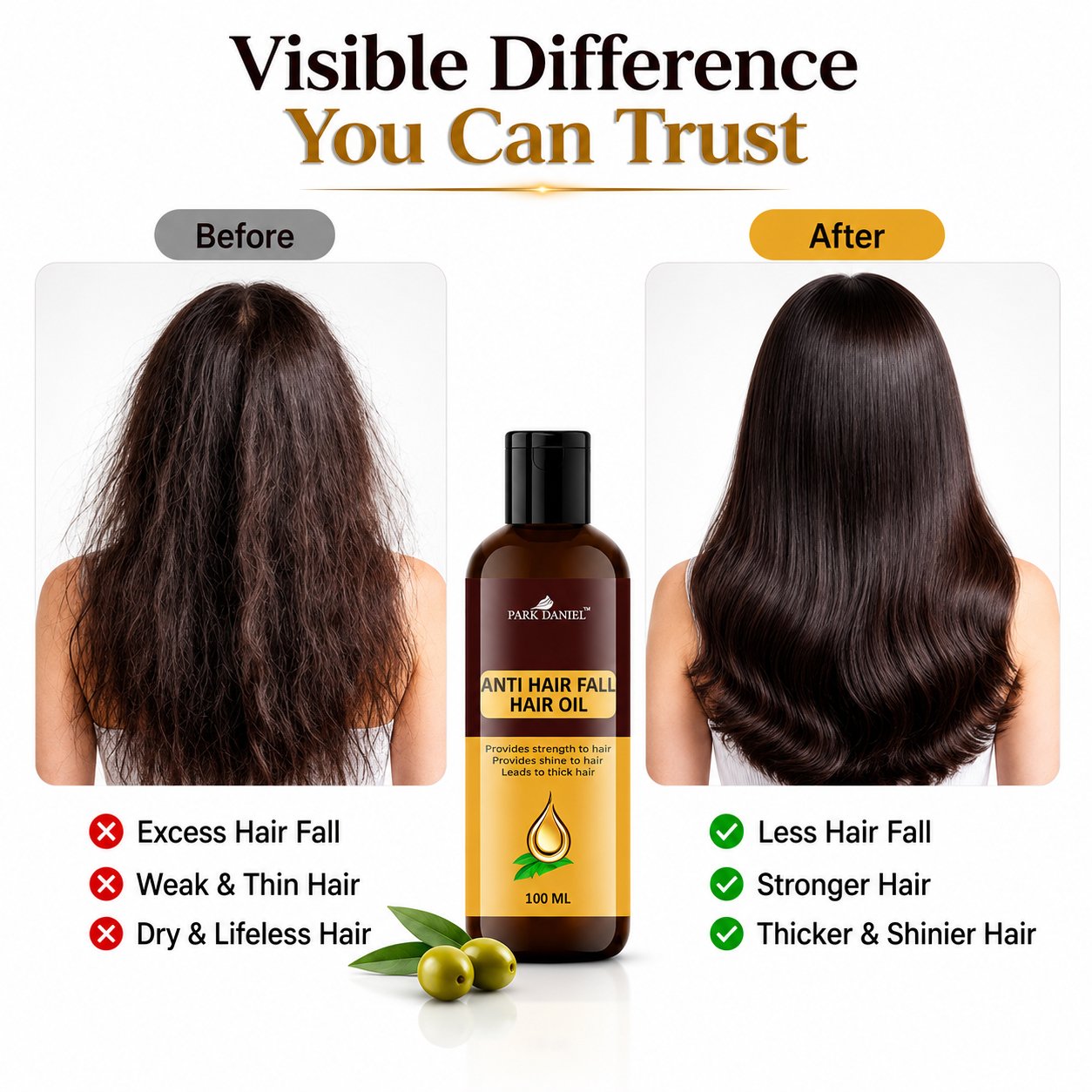 Anti Hair Fall Hair Oil - Image 4