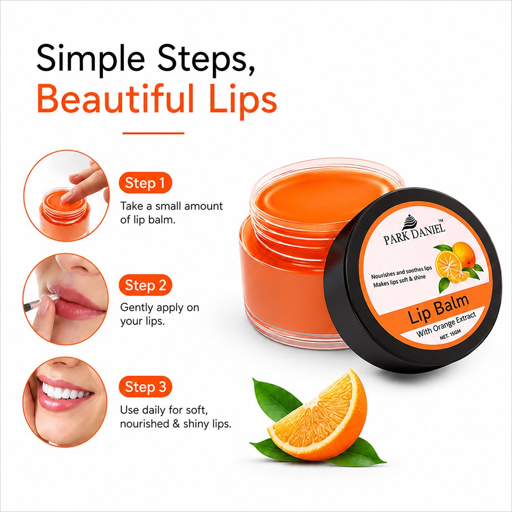 Orange Lip Balm - Image 4