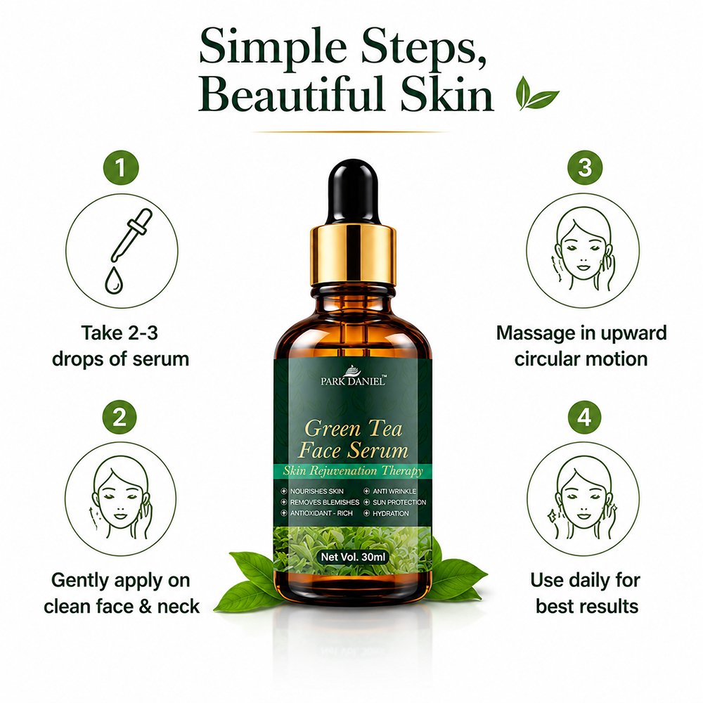 Green Tea Face Serum - Image 5