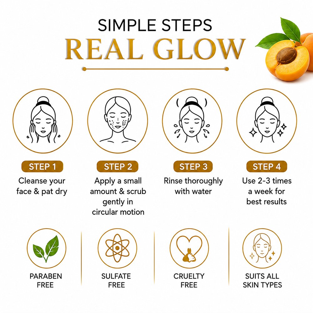 Apricot Facial Scrub - Image 5