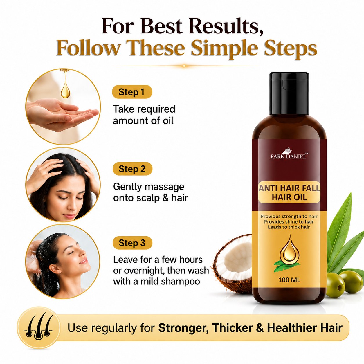 Anti Hair Fall Hair Oil - Image 5