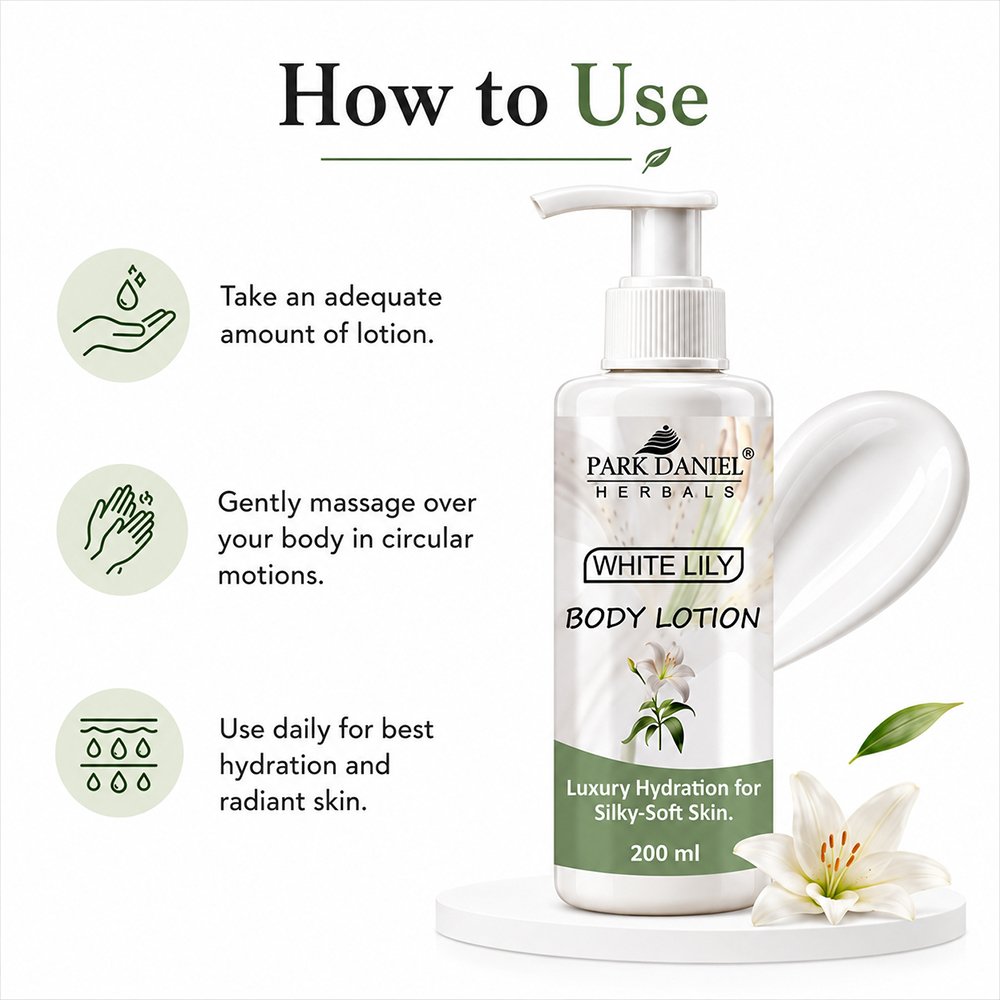 White Lily Body Lotion - Image 6