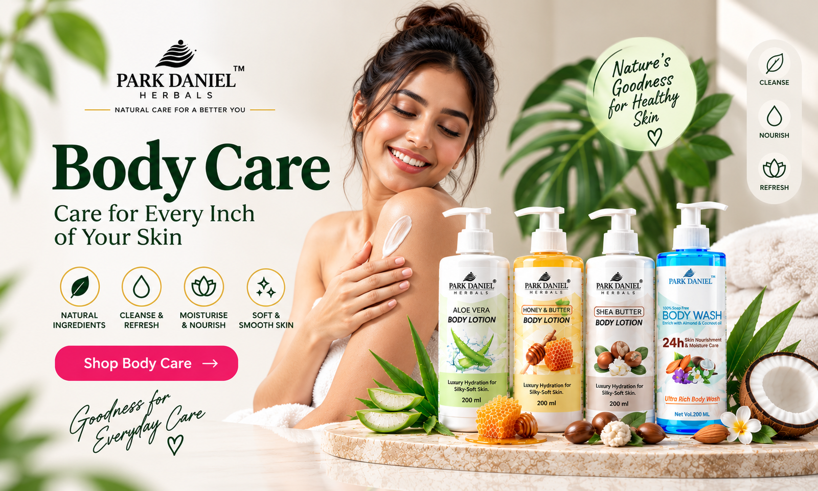 Park Daniel Herbals Body Care Products